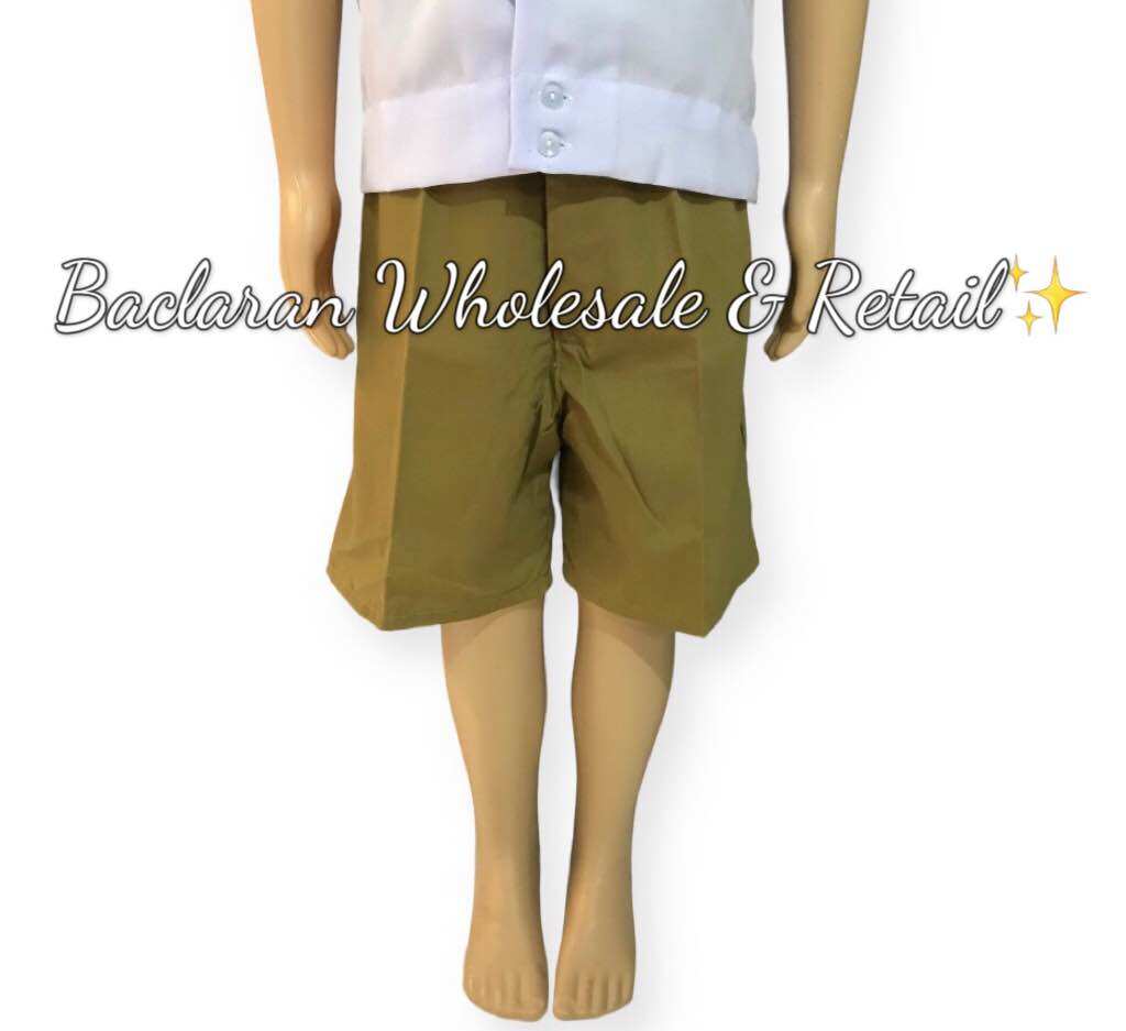 Khaki Shorts School Uniform