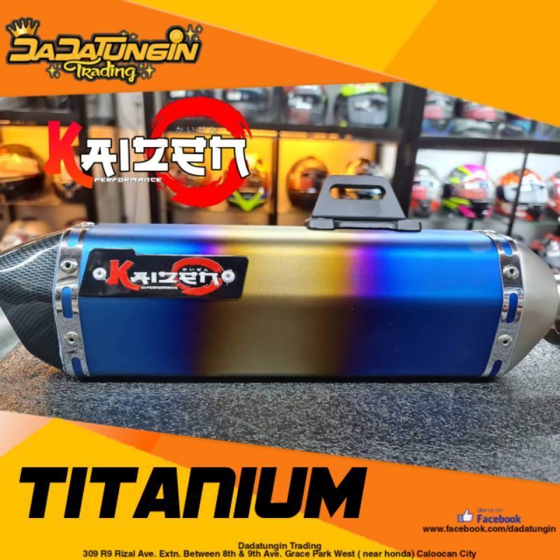 Kaizen Pipe Full System Exhaust Pipe for Yamaha. 