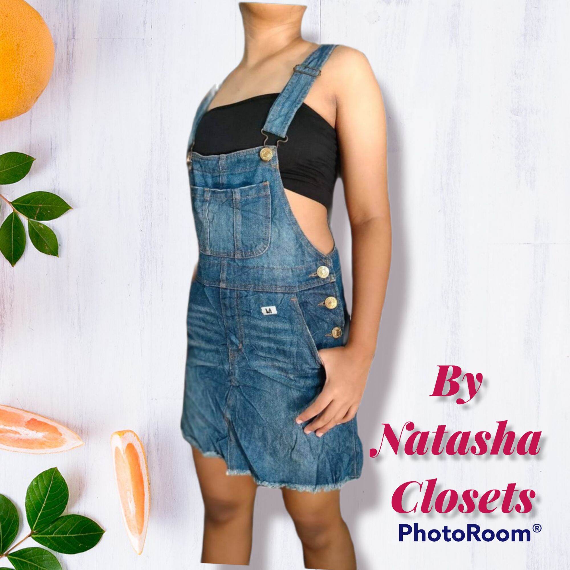 Korean Denim Jumper Skirt | Lazada PH