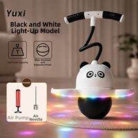 YUXI | Glow Light Frog Jumping Stick Toy