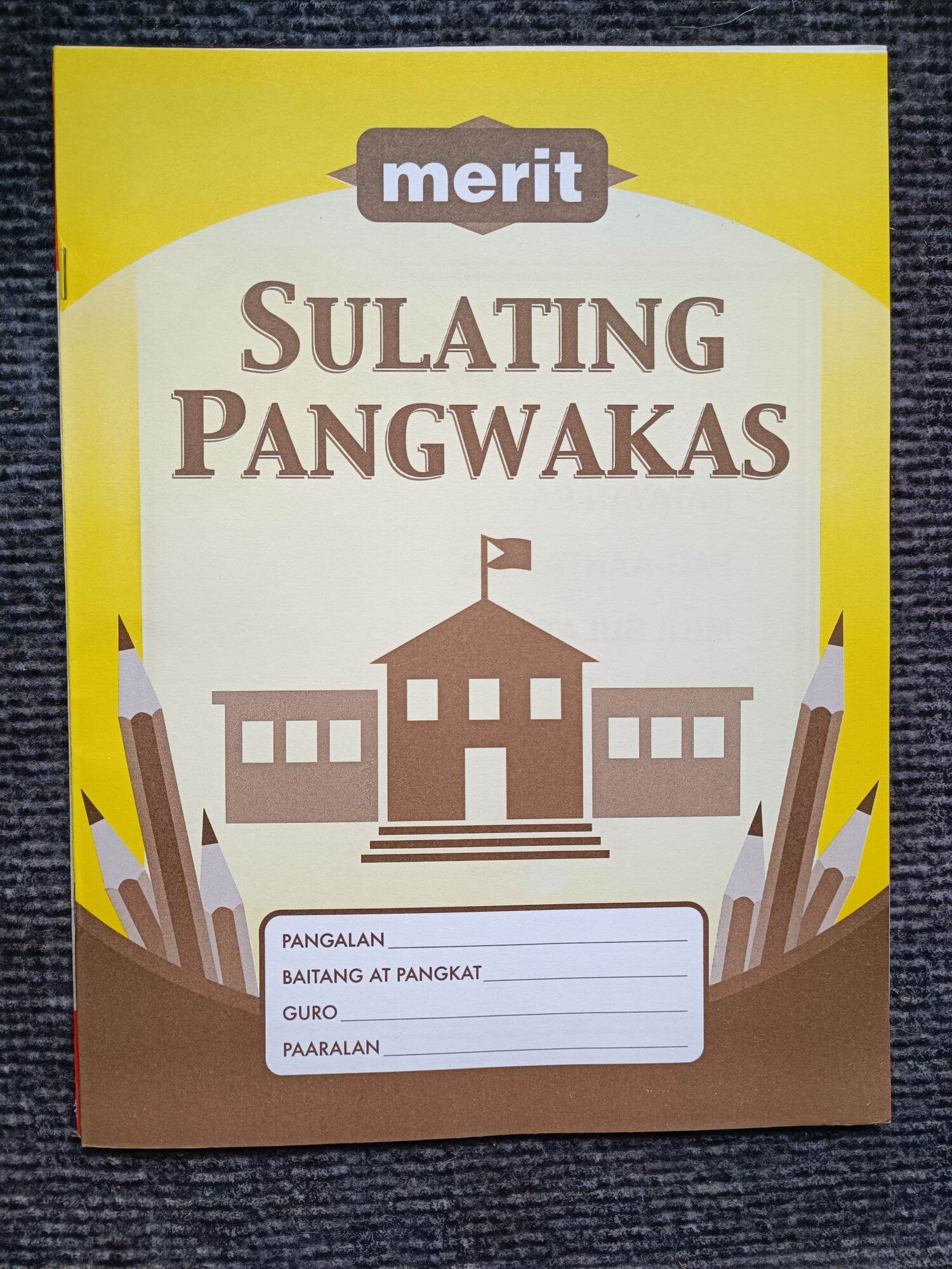 Sulatin Pangwakas Formal Theme notebook School writing pad Sulatin Formal Theme Notebook Sulating Pangwakas