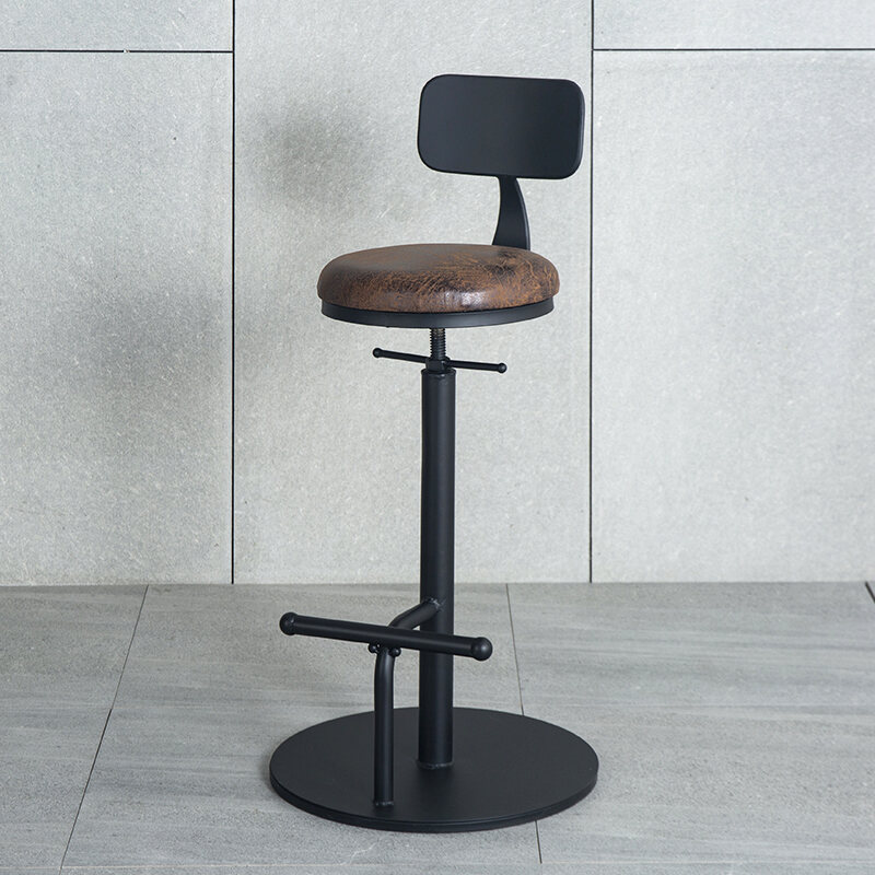 Bar Stool Rotating Lifting Iron Front Desk Club Chair Stool Simple Ins