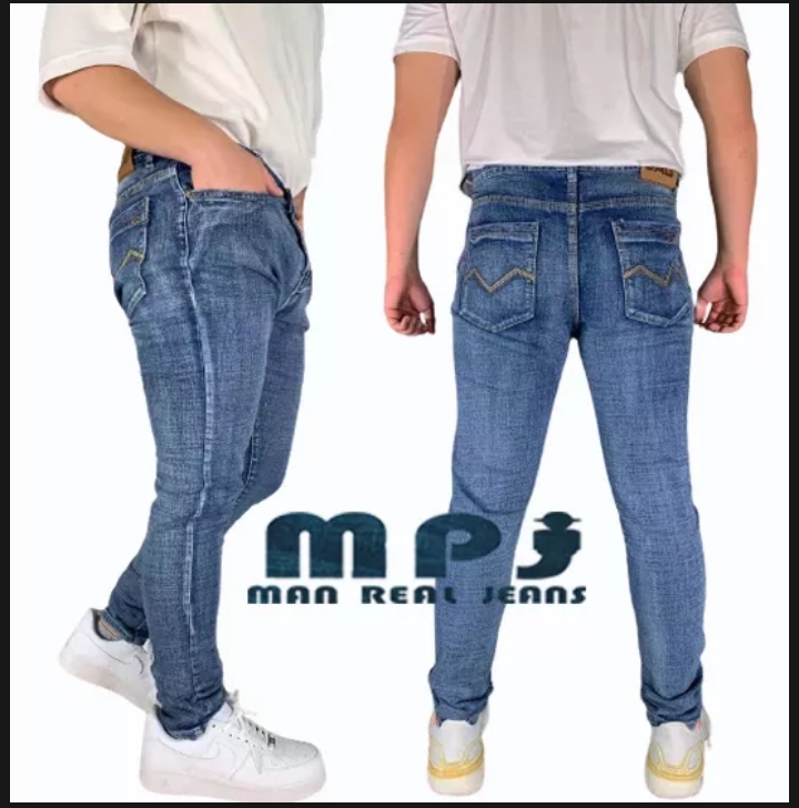 SUPER SALE!! 🔥🔥🔥 MPJ Man Jeans Acid Blue Pants Regular Pants
