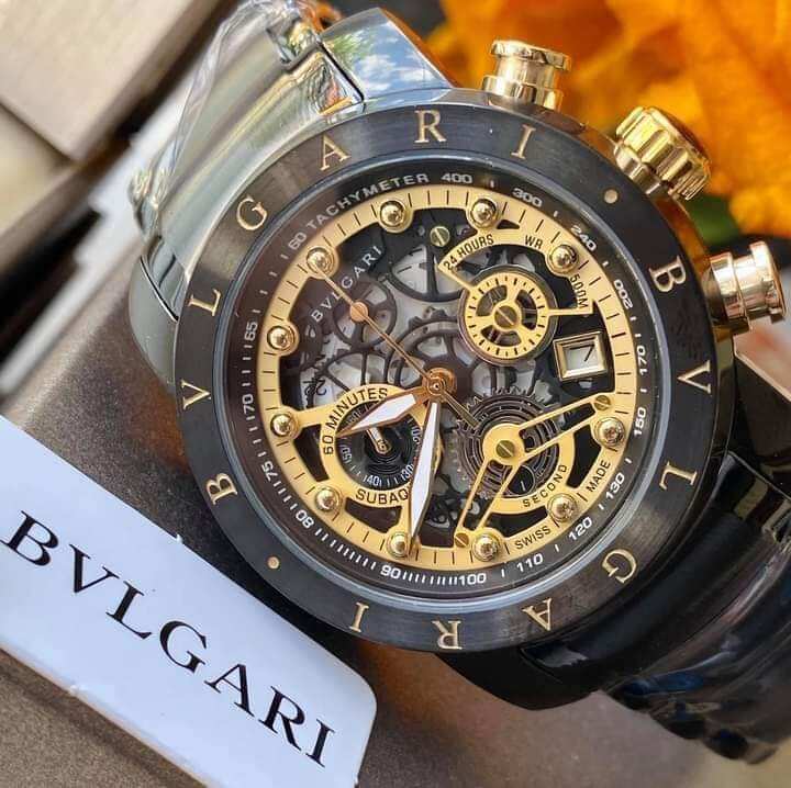 BVLGARI Watch - Pawnable, Non Tarnish, Battery Operated