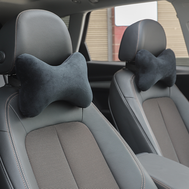 100% Memory Foam Car Seat Headrest Pillow for Filling The Gap Between Driver and Seat LUOWAN Ergonomic Design Car Seat Neck Support for Neck Pain Relief 