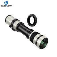 Lightdow | Lightdow 420-800mm f/8.3-16 Manual Telephoto Zoom Lens for Canon RF Canon EF  Nikon F Nikon Z Sony A Sony E Mount Camera