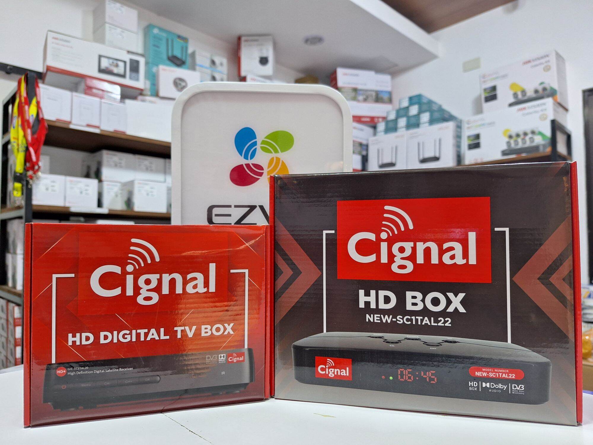 Brand New Load 1+1 Free CIGNAL HD Box Receiver TV Box