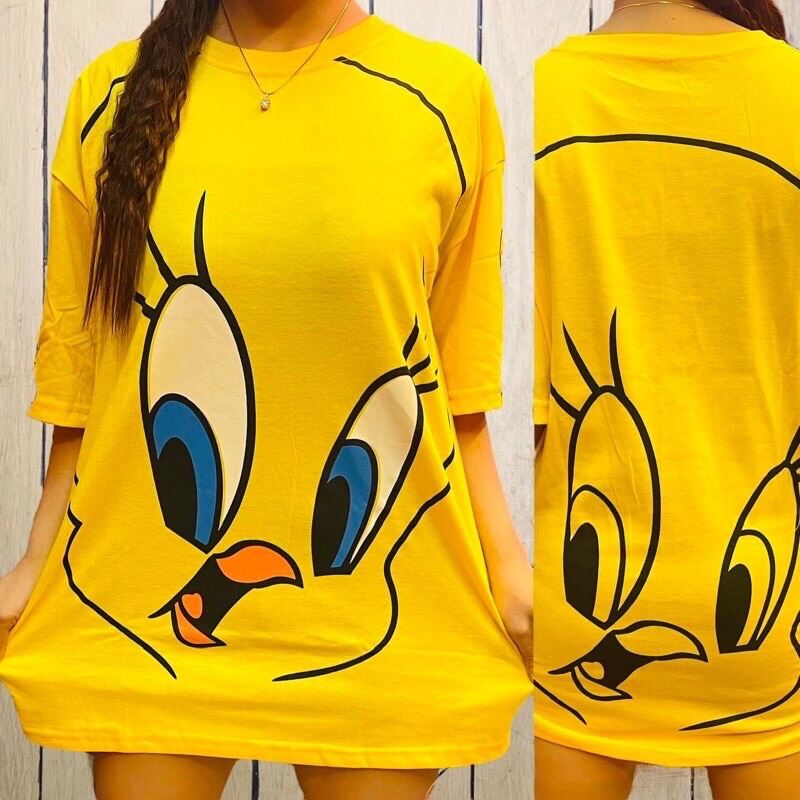 Tweety bird Oversize T-Shirt | Lazada PH