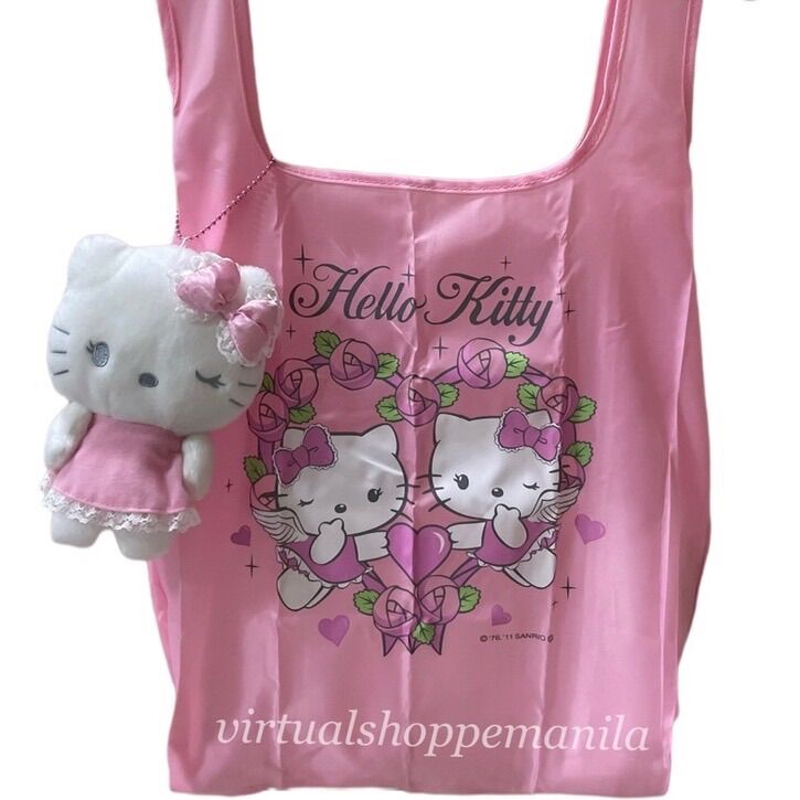 Sanrio Hello Kitty Foldable Eco bag in Plush Charm Lazada PH