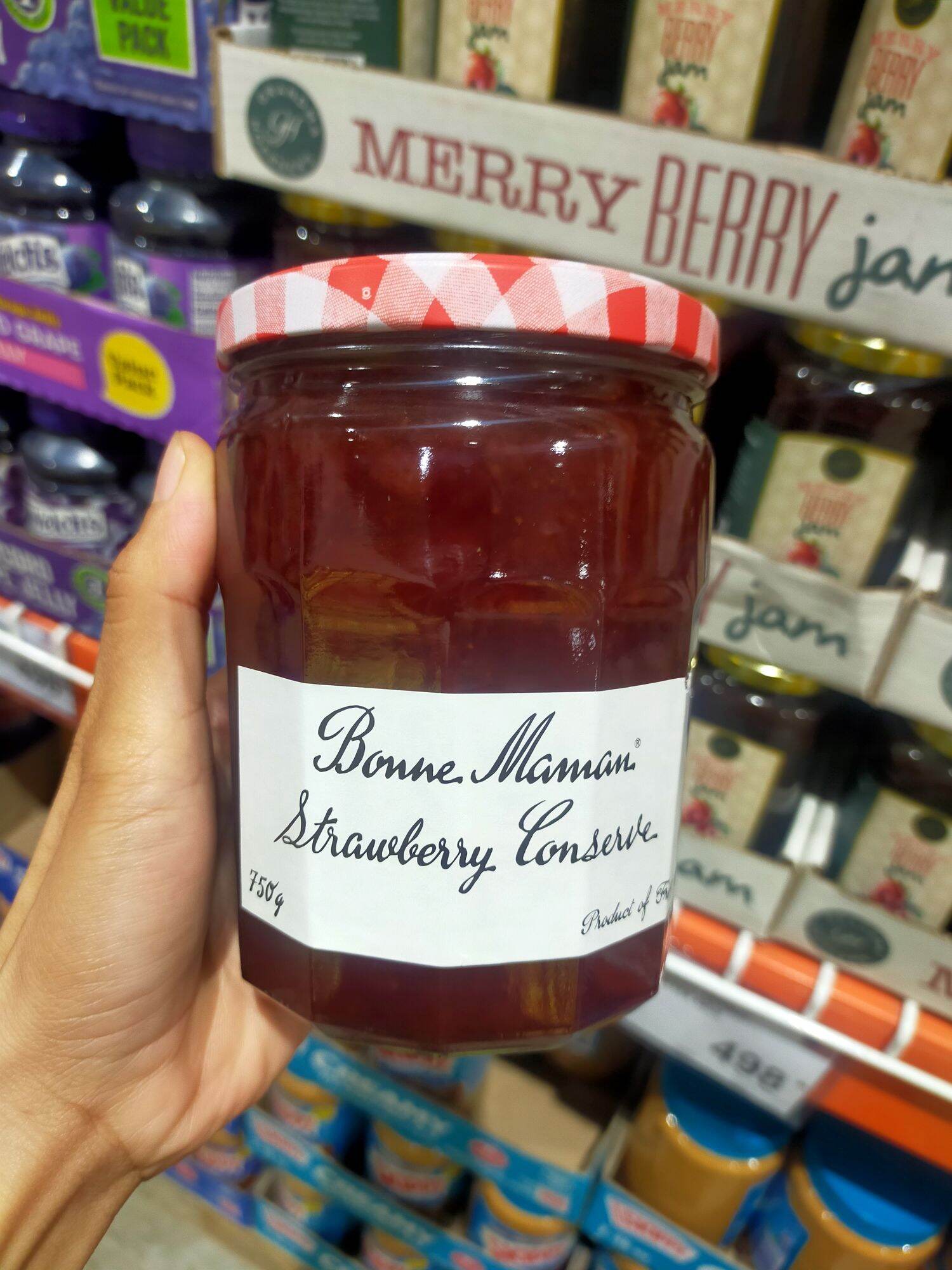 Bonne Maman Strawberry Extra Jam 750g | Lazada PH