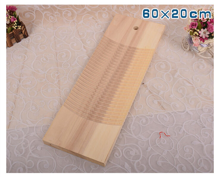 Solid Wood Washboard Wood Washboard Thickened Washing Board Extra Large