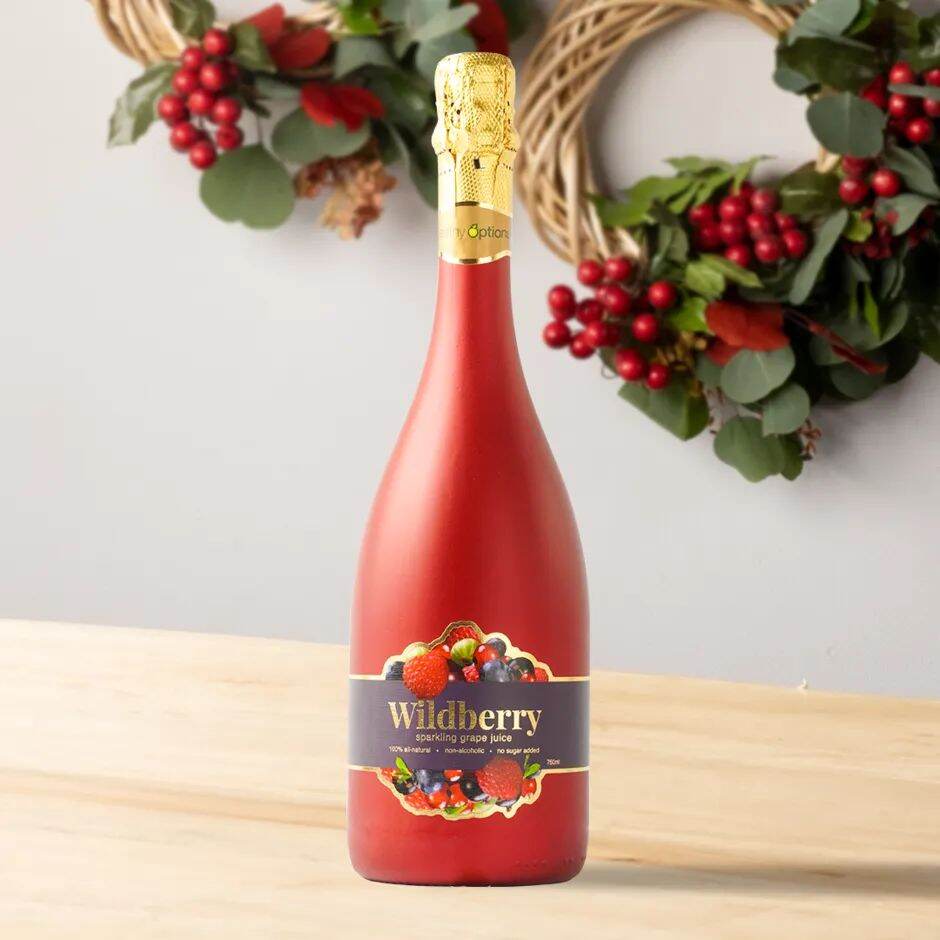 Healthy Options Sparkling Grape Juice 750ml Lazada PH