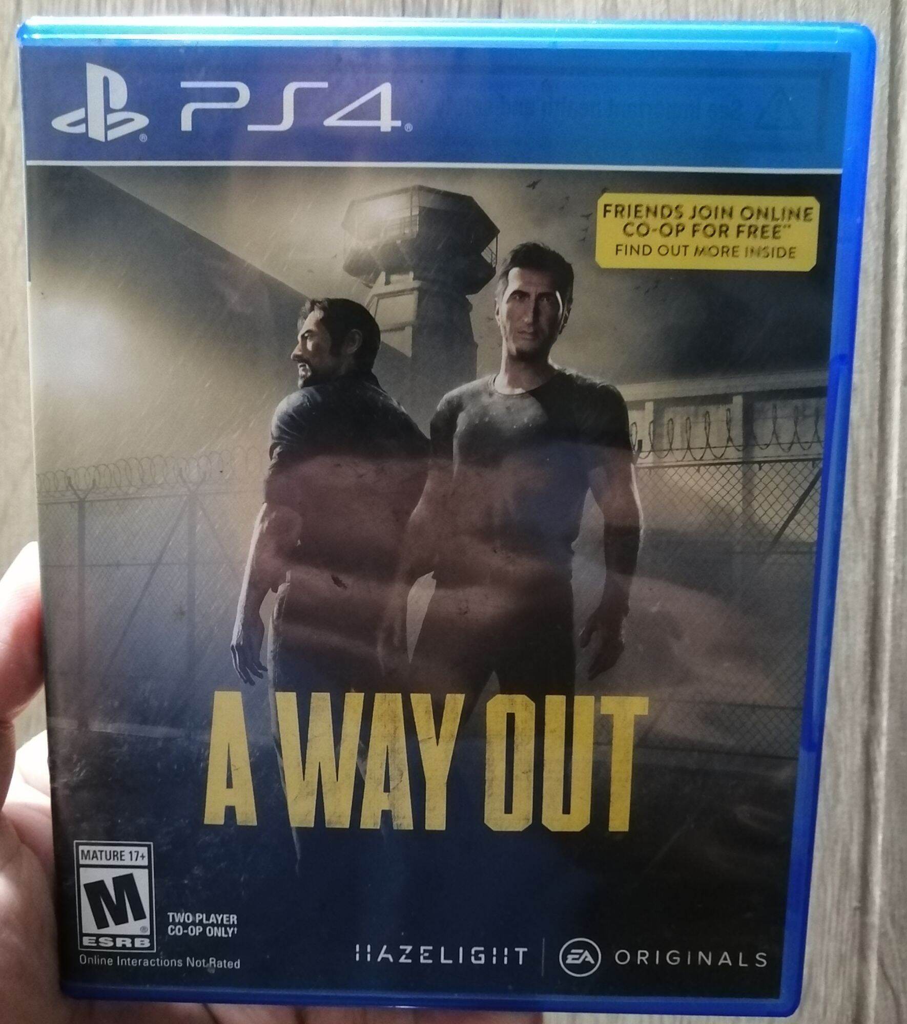 A Way Out Ps4 Warum So Teuer A Way Out PS4 Game | Lazada PH