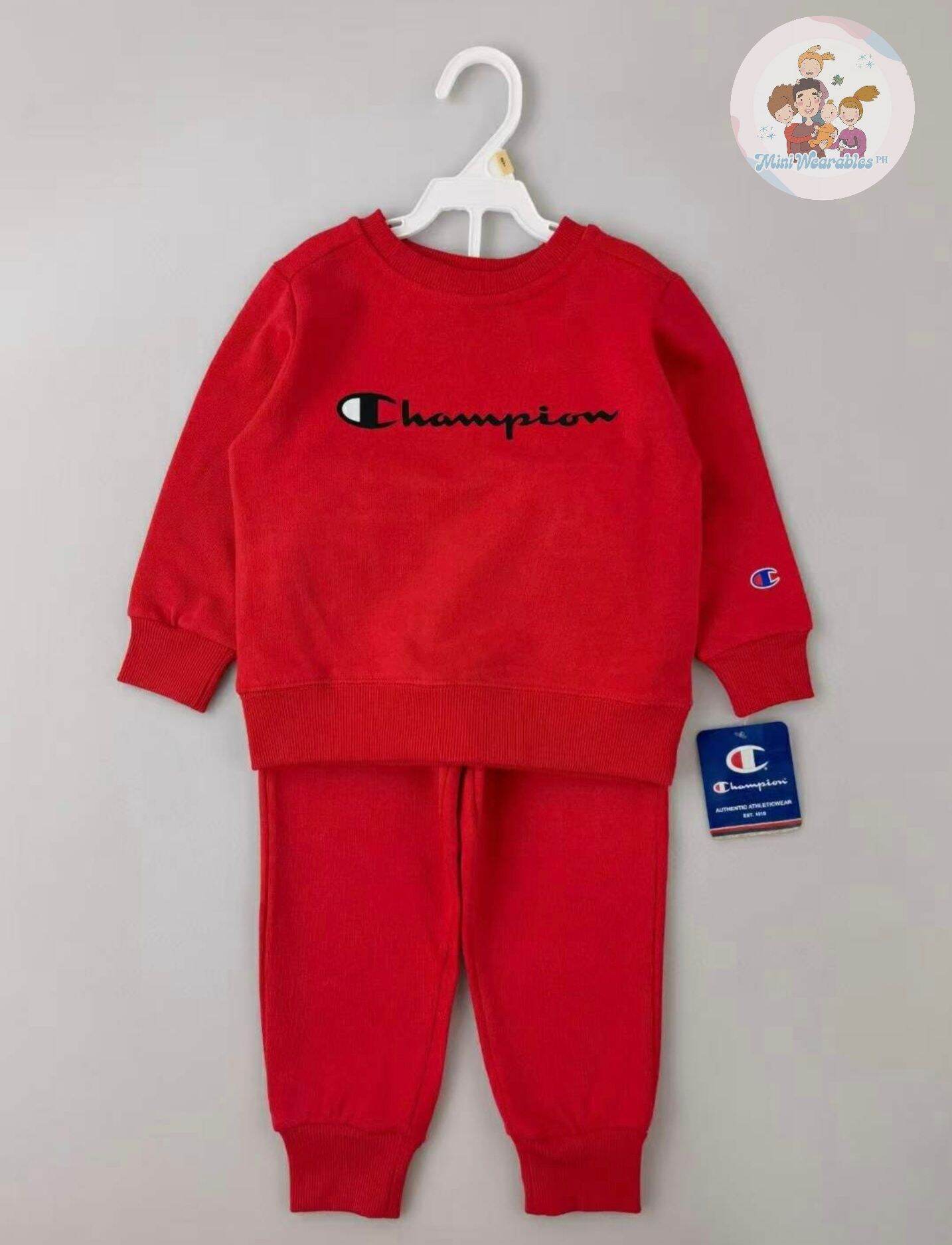 Infant champion hot sale jogging suit