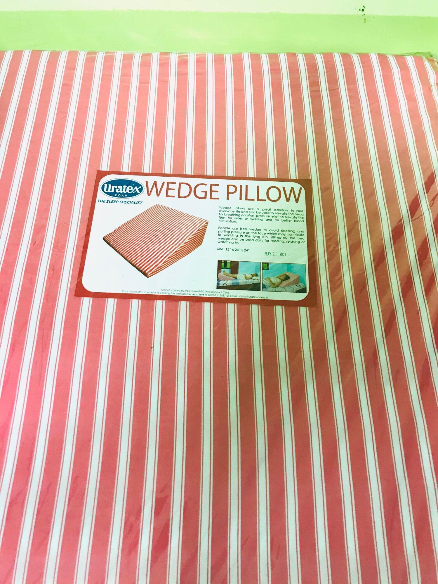 Lazada uratex wedge pillow best sale