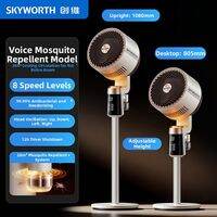 SKYWORTH | Smart Voice Control Circulating Fan with Mosquito Repellent Feature Energy Efficient Air Circulator for Home and Office