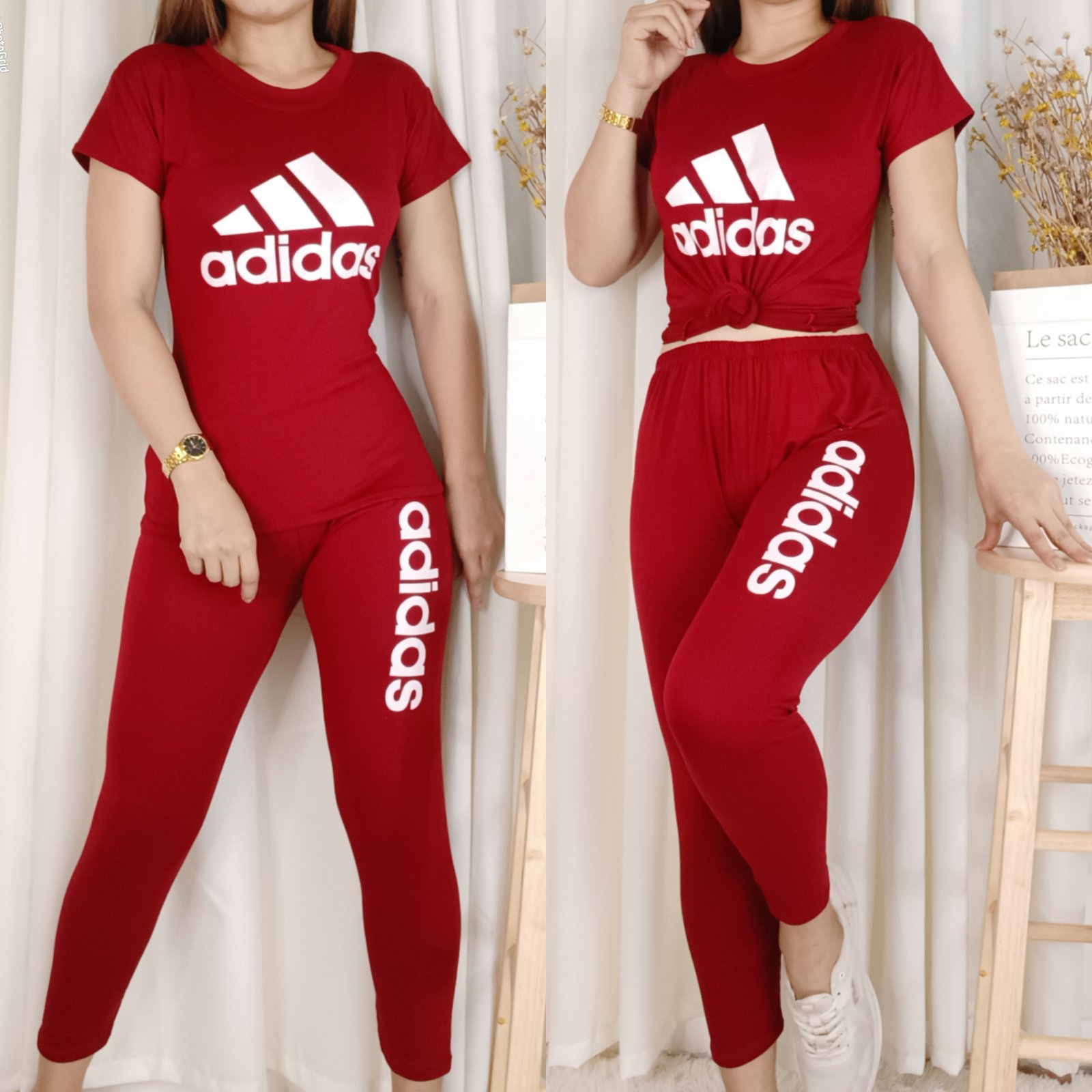 Shop Jogging Pants Woman Terno T Shirt with great discounts and prices  online - Jan 2024