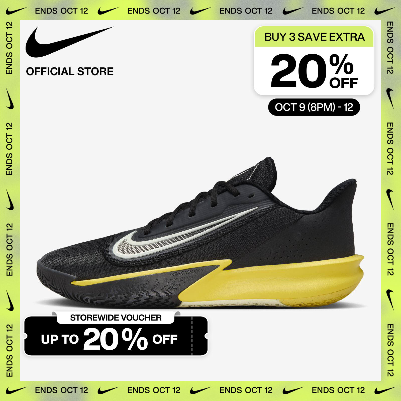 Nike Mens Precision Original Football Grey Black/White