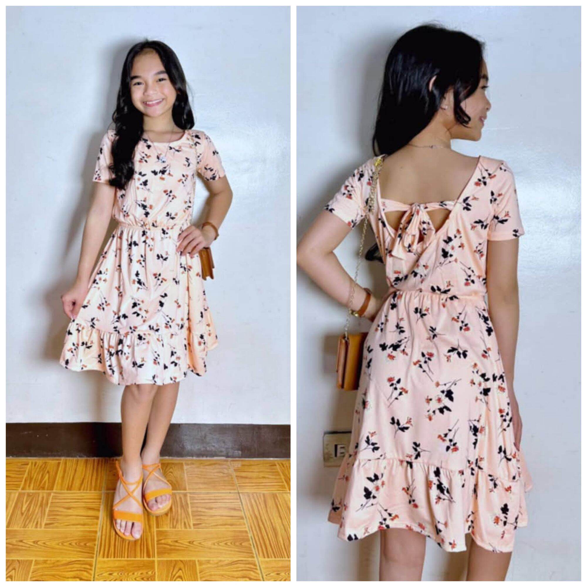 Olivia kids dress (5-8years old) one size. 