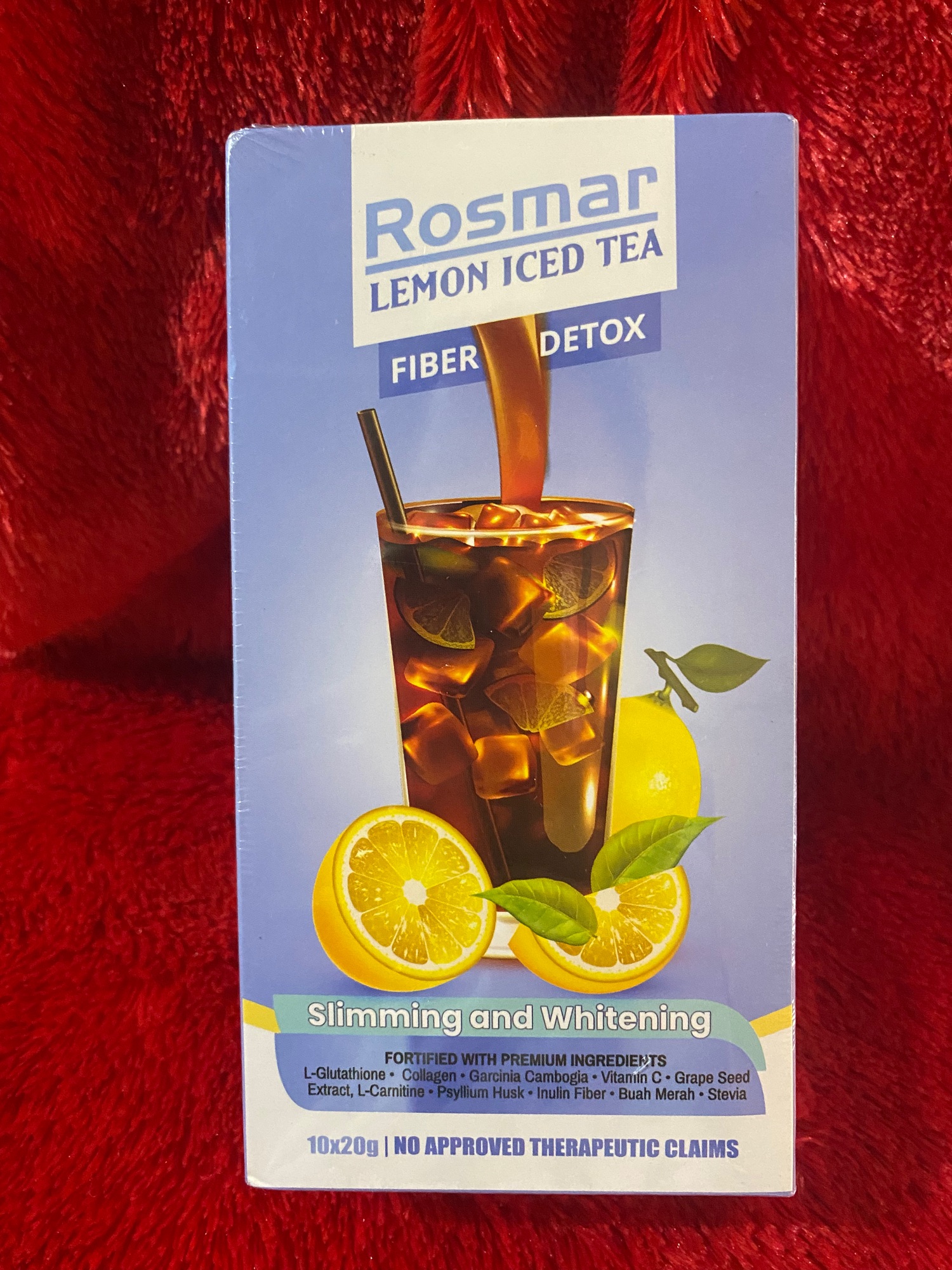 ROSMAR Lemon Iced Tea Detox Drink