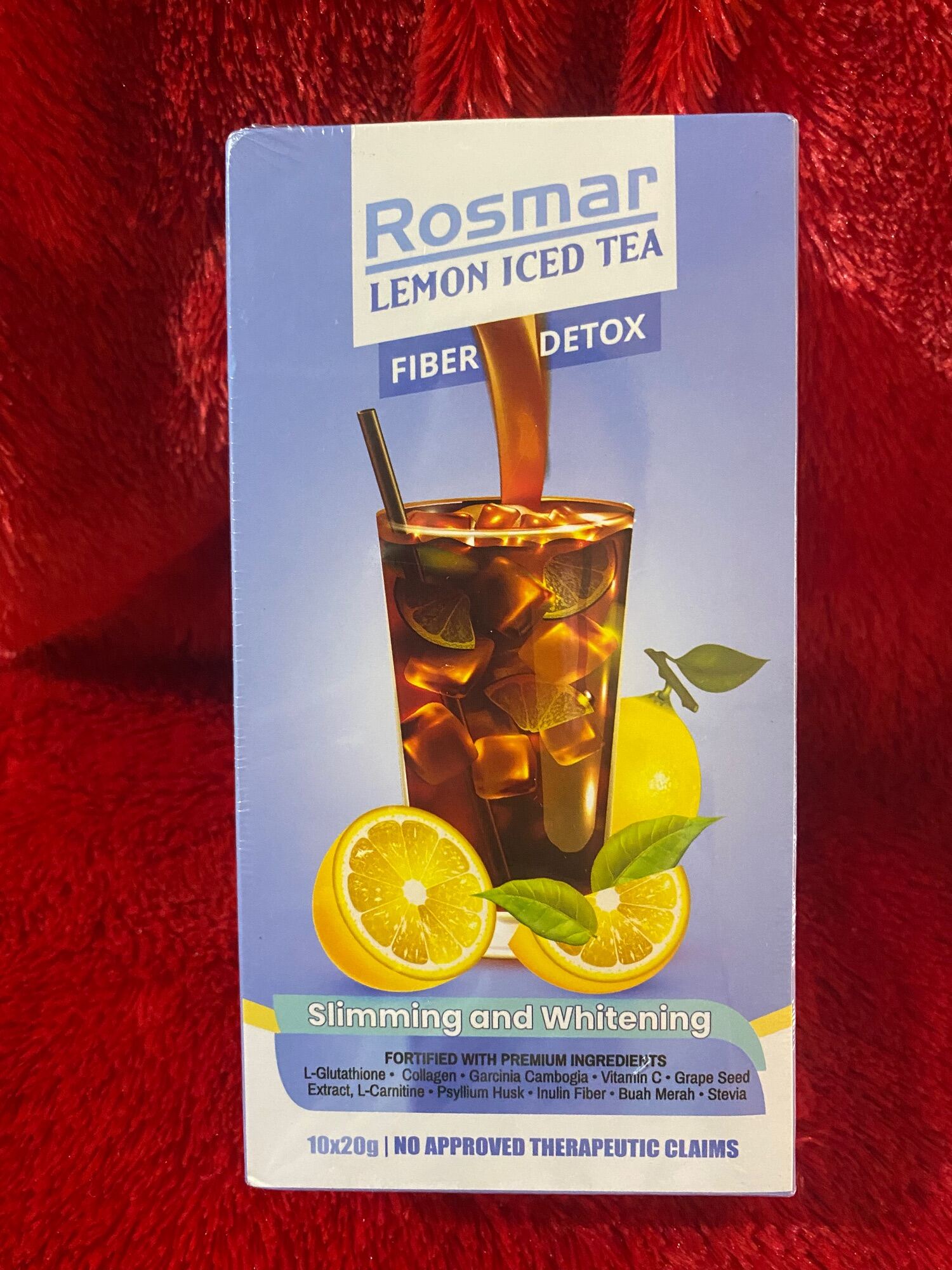 ROSMAR Lemon Iced Tea Detox Drink