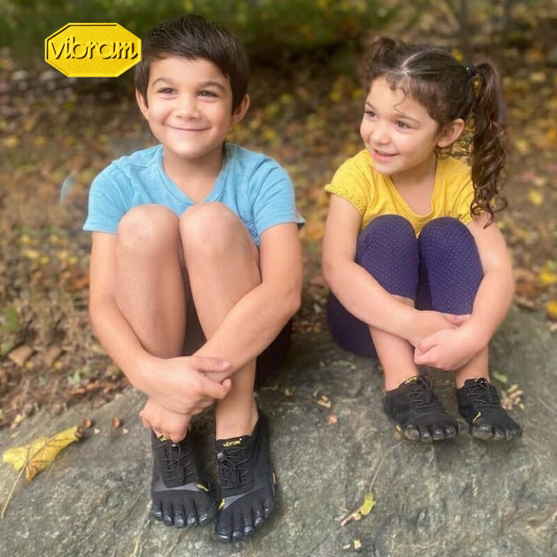 Vibram Kids FiveFingers Fitness Training Running Sports Barefoot Experience Walking Posture Five Toe Kids' Casual Shoes