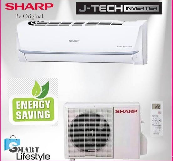 Sharp 2.5HP JTech Inverter Airconditioner Lazada PH