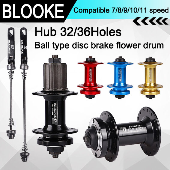 BLOOKE MTB Bike Sealed Bearing Aluminum Alloy Disc Hubs