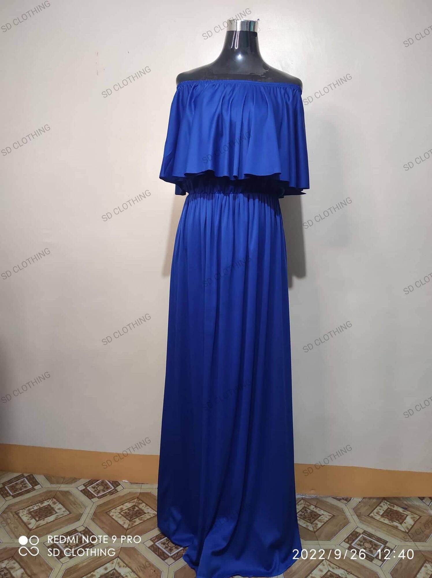 Royal Blue Lazada Infinity Dress TDY Royal Blue Maxi Infinity Dress