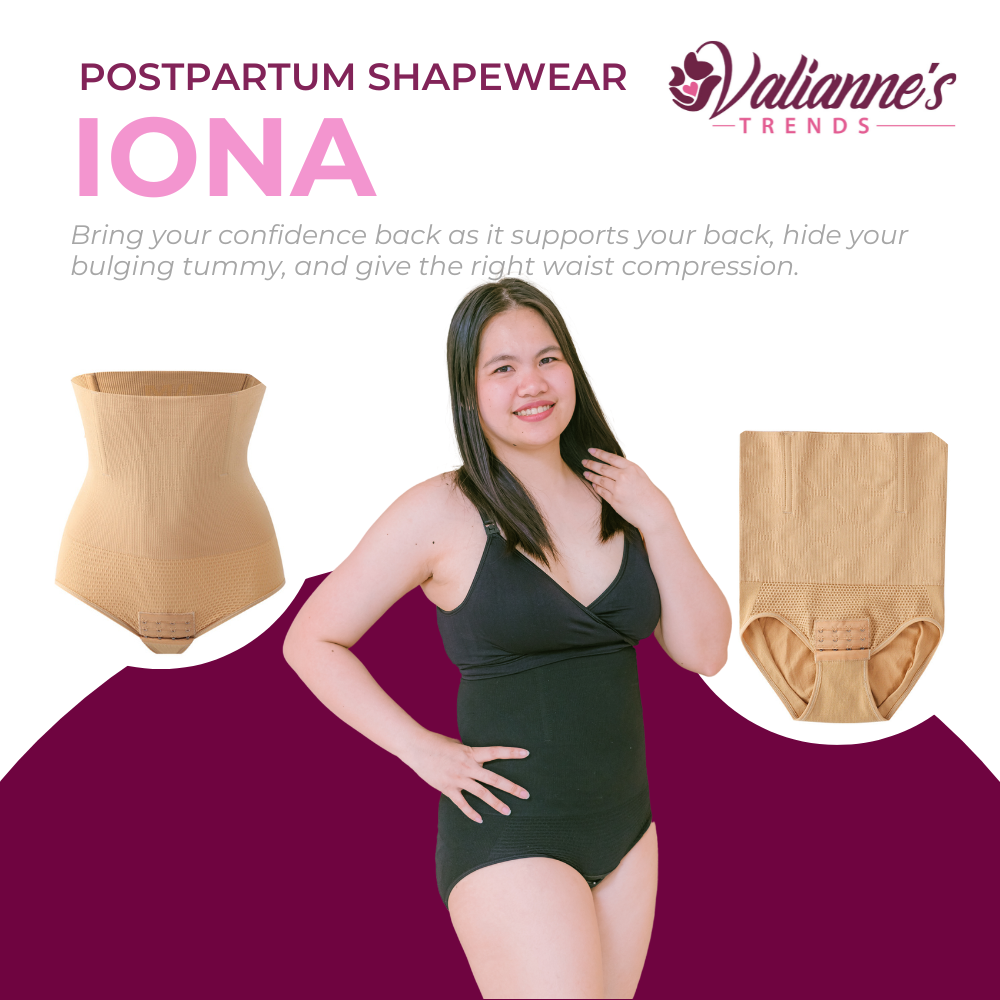 Valianne's Trends Nadia Panty Shapewear with Binder - Tummy Control  Underwear - Mom Body Shaper