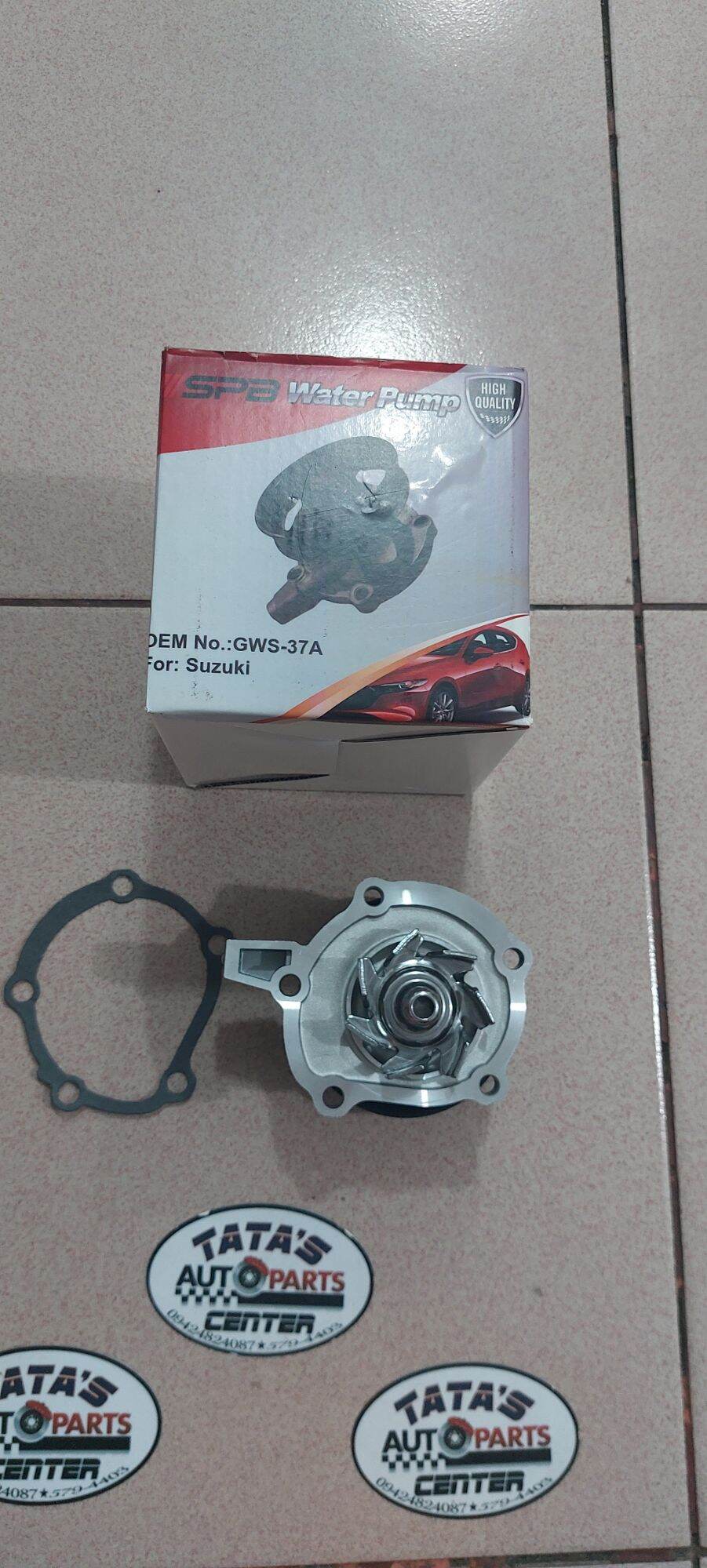 Suzuki multicab (Big eye) K6A DA63 GWS-37A Water pump assy (4pk belt ...