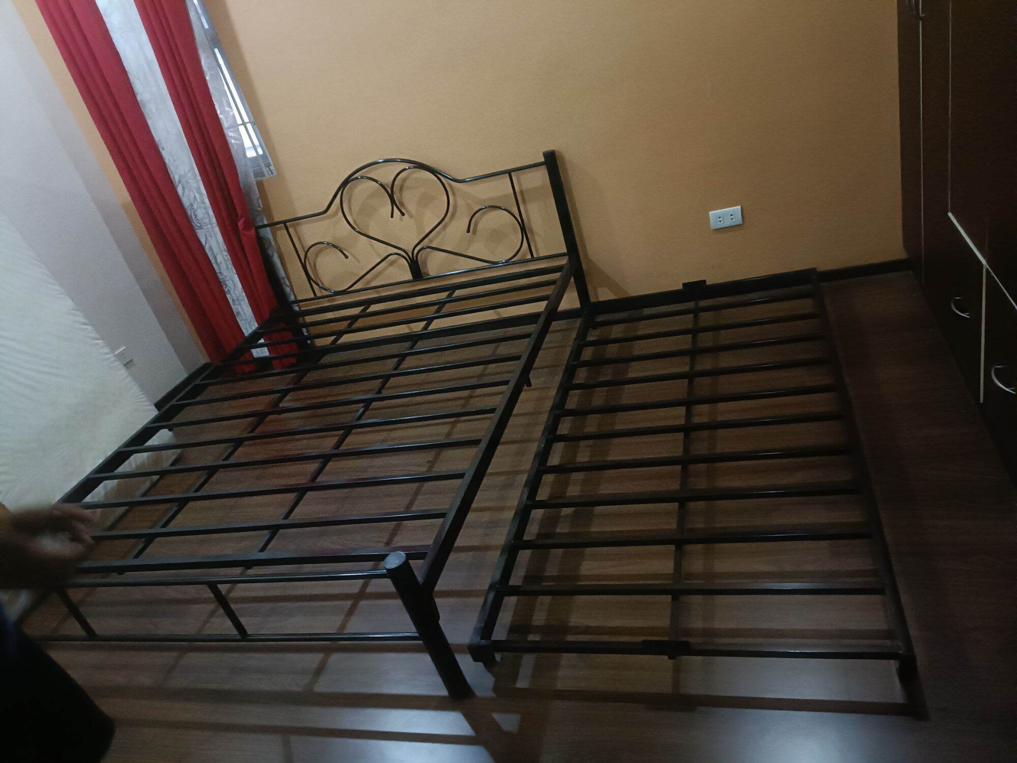 beds double deck SINGLE BED FRAME with PULL OUT (COD) CASH ON DELIVERY