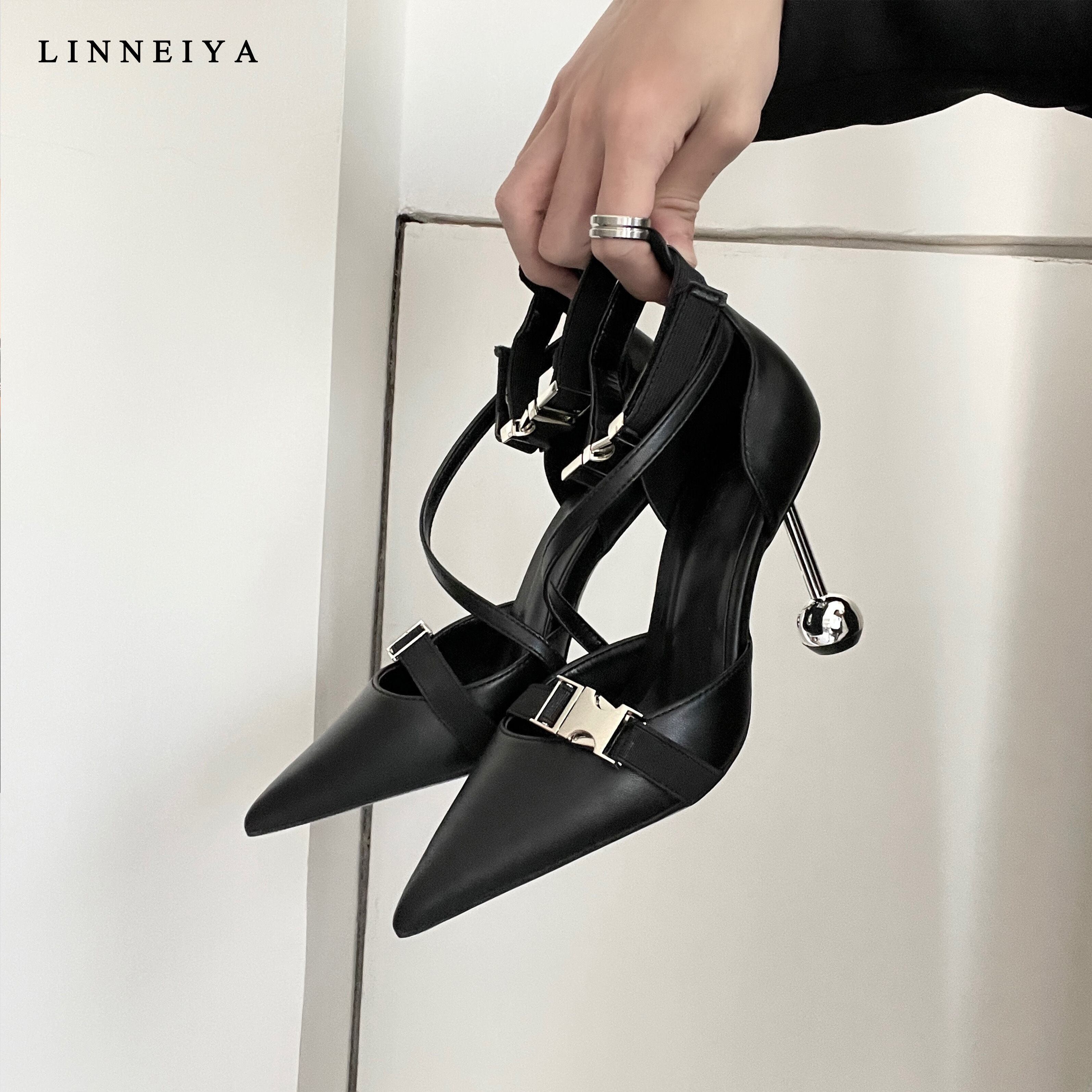 Ball Heel Niche Sandals High-End Design 