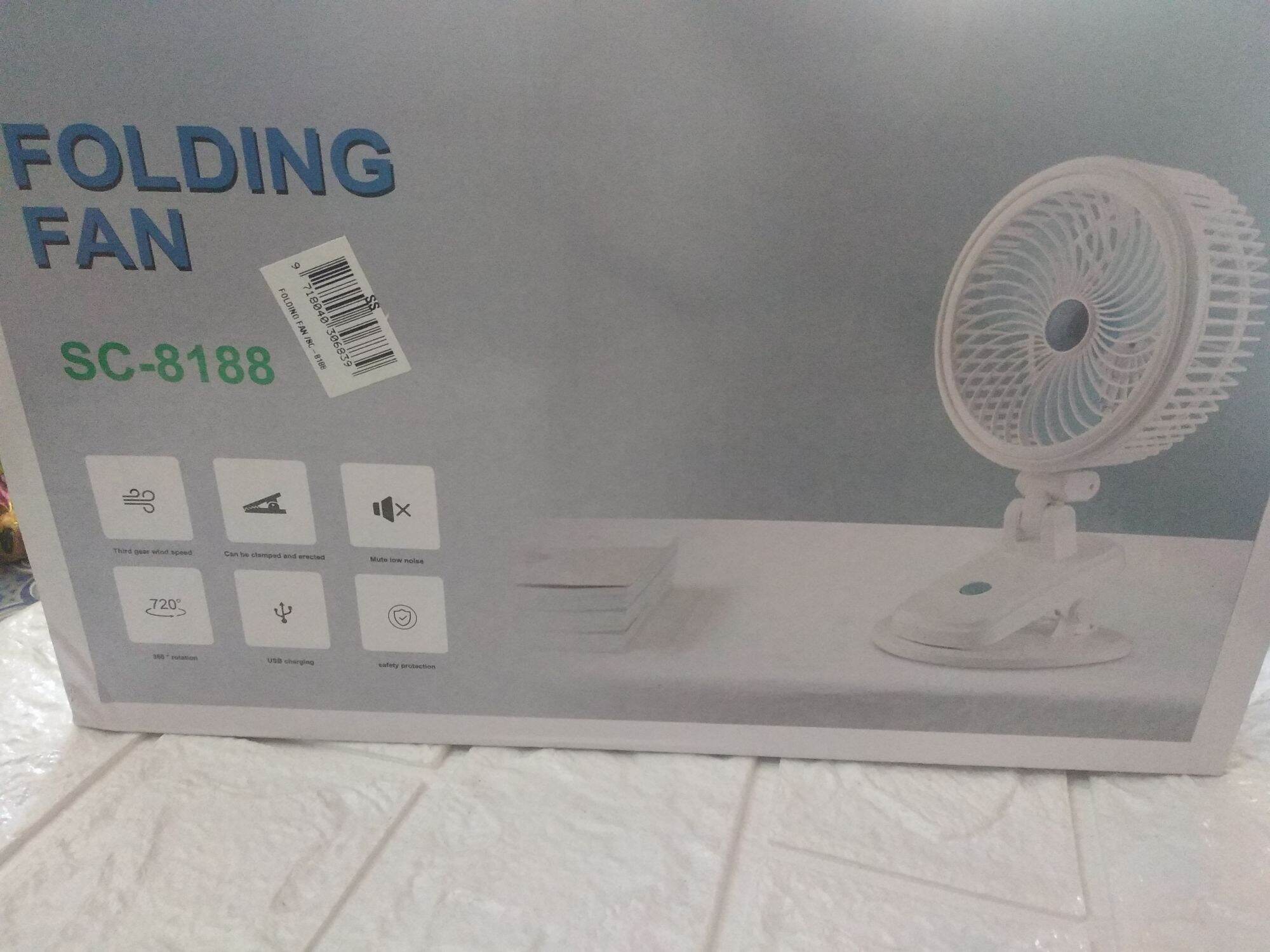 FOLDING FAN MUltifunction USB charging convenient handle Lazada PH