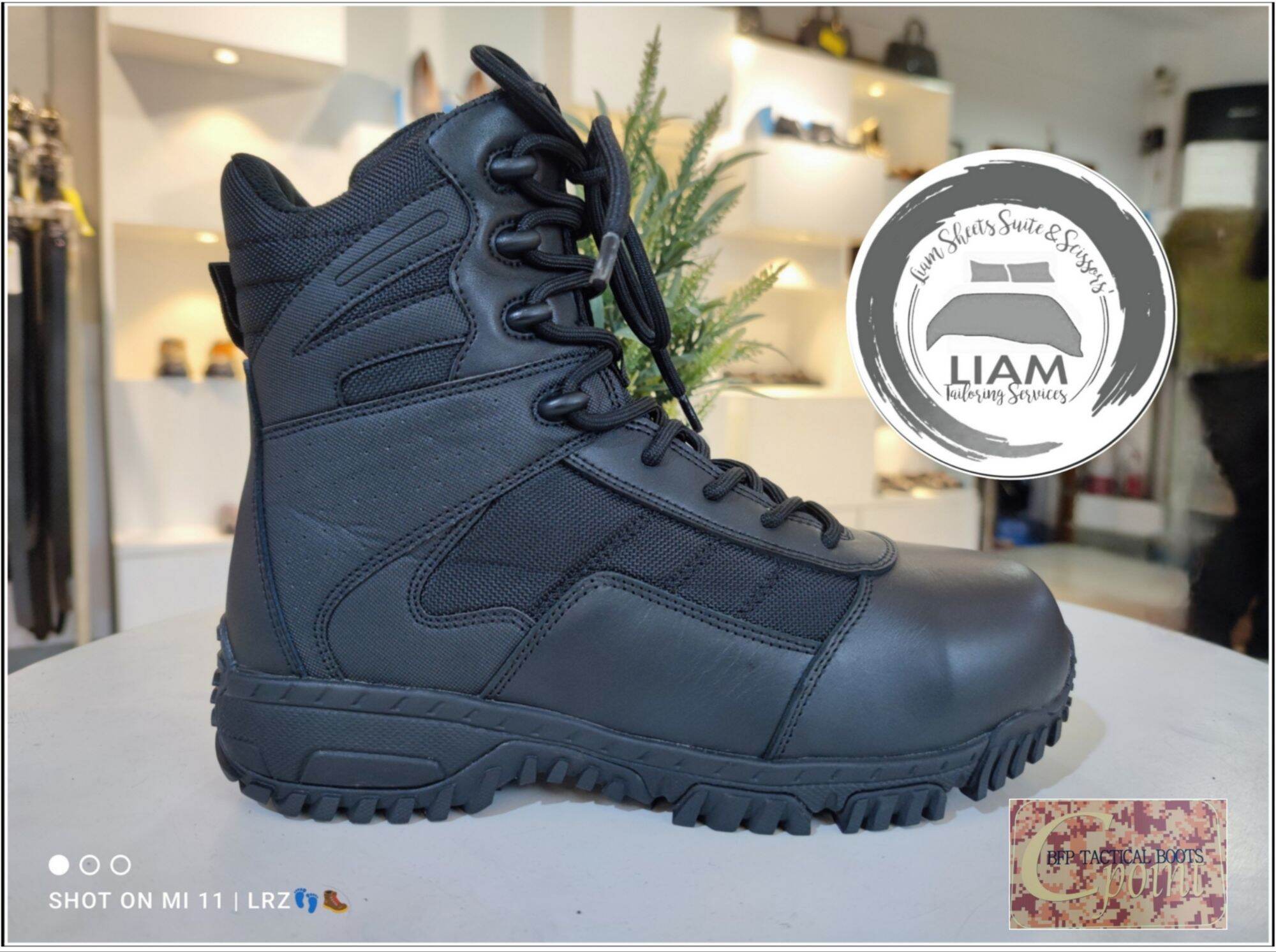 Lazada tactical boots best sale