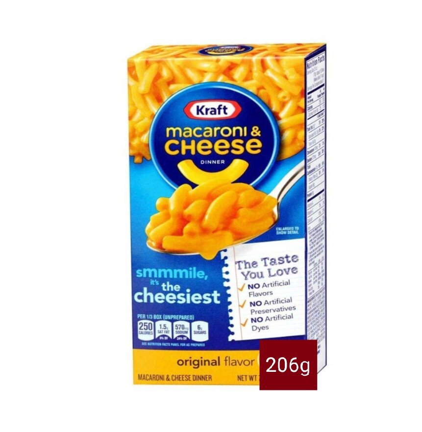 Kraft Original Macaroni And Cheese Dinner 206g Lazada Ph