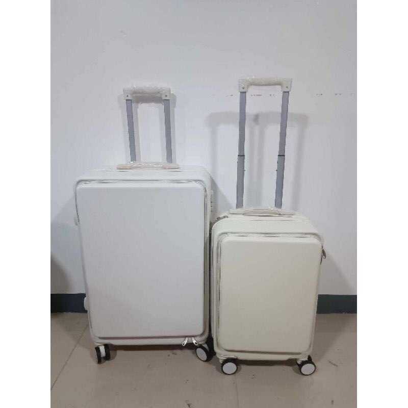 White luggage online