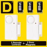 Boleesch | Remote Control Burglar-Resistant Door and Window Alarm Device