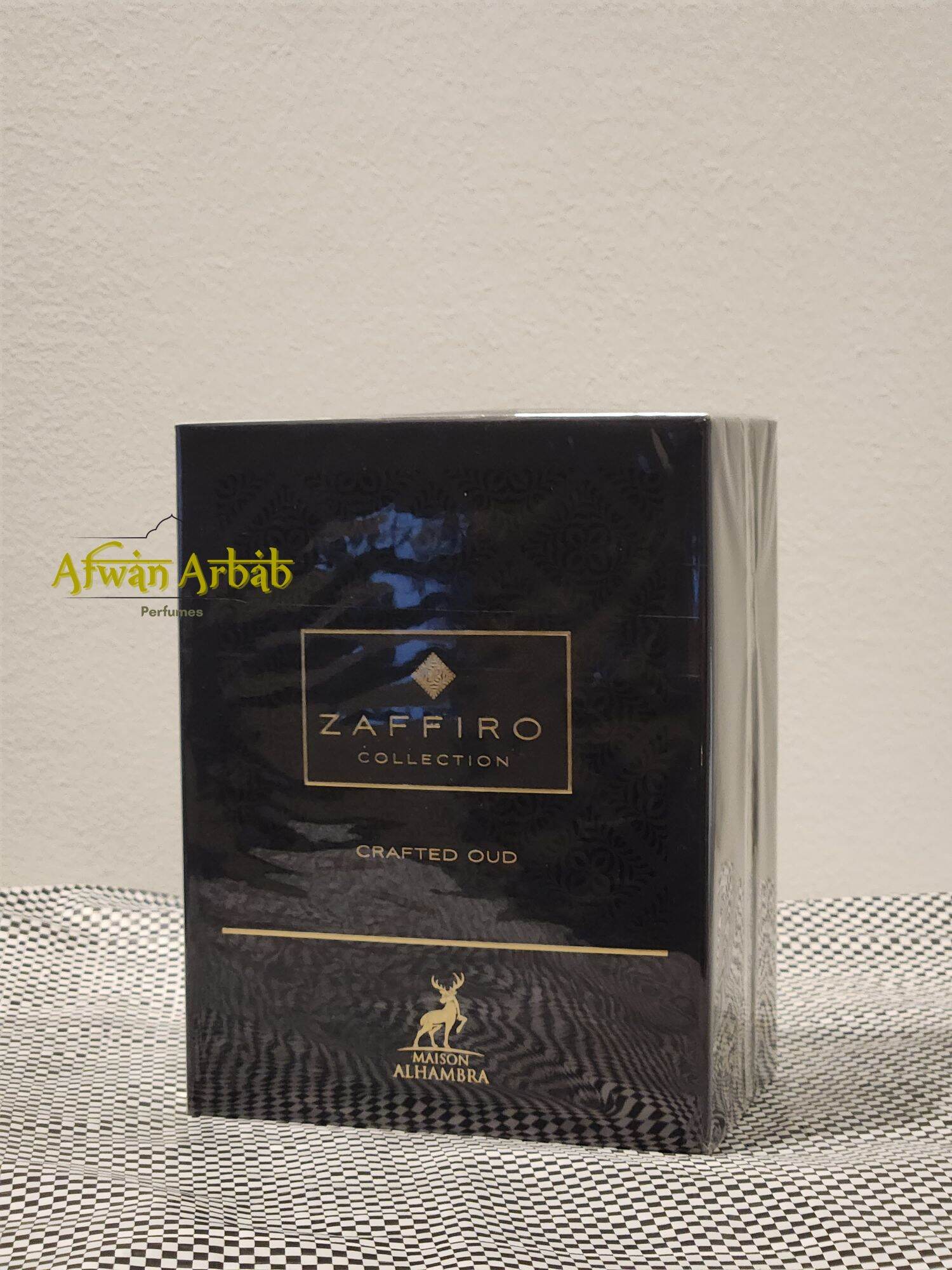 AA Maison Alhambra Zaffiro Crafted Oud EDP 100ml for Men Lazada PH