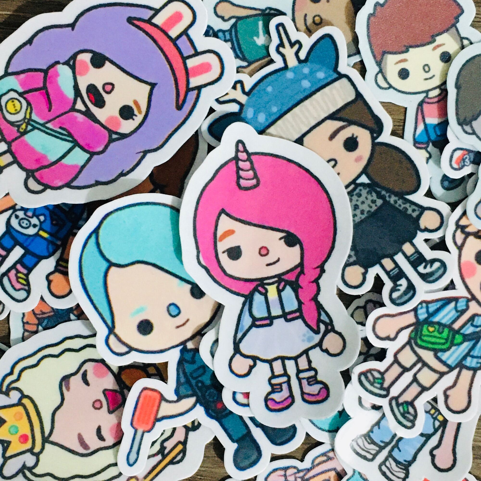 Toca Boca Sticker SET