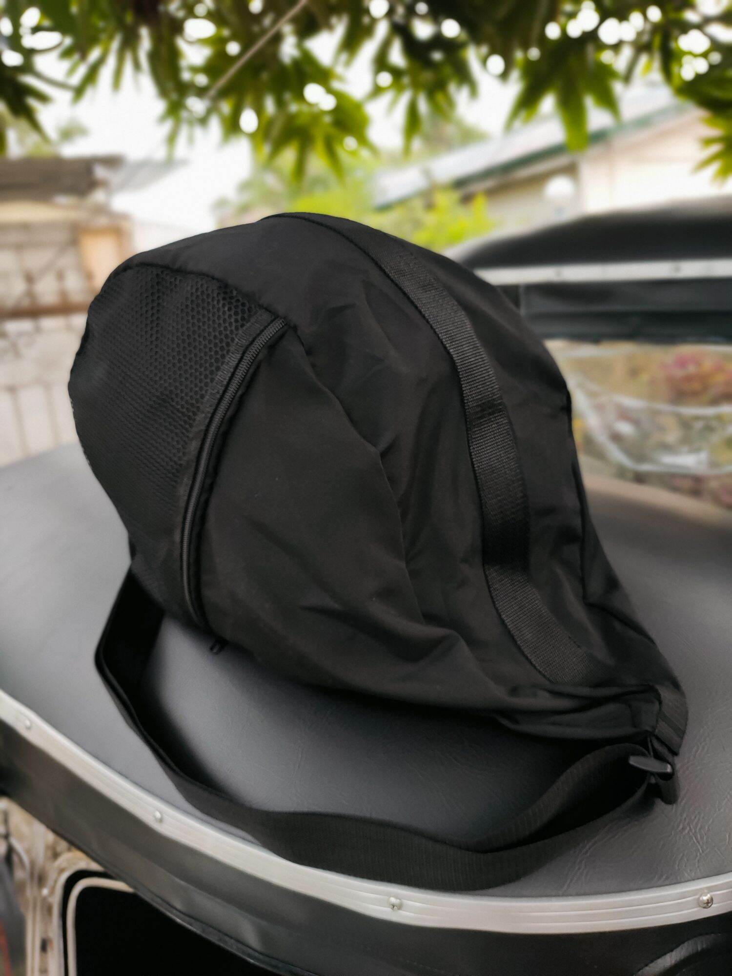 Full/Half Face Helmet Bag for Riders Black Water Repellant Lazada PH