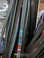 Electrolux dryer belt 1930 7PH - black rubber belt with red and white label multiple belts stacked together.