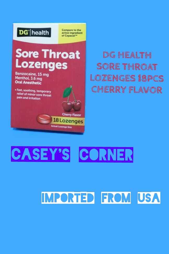 Sore Throat Lozenges (DG Health) Lazada PH