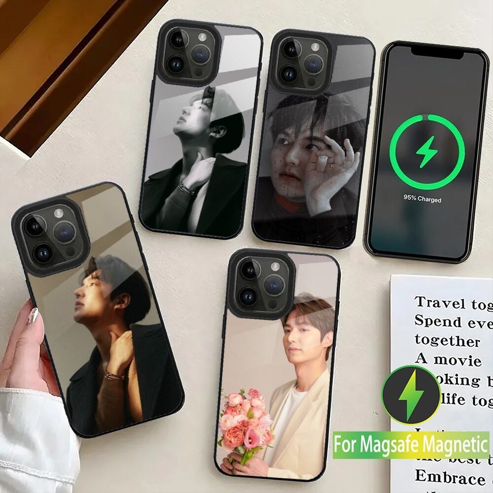 Actor L-Lee Min Phone Case For iPhone 15,14,13,12,11,Plus,Pro,Max Mini Magsafe Magnetic Wireless Charging