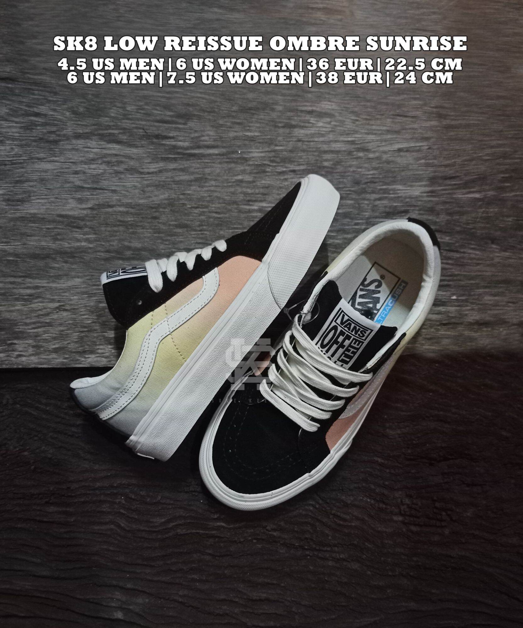 VANS SK8 LOW REISSUE OMBRE SUNRISE | Lazada PH