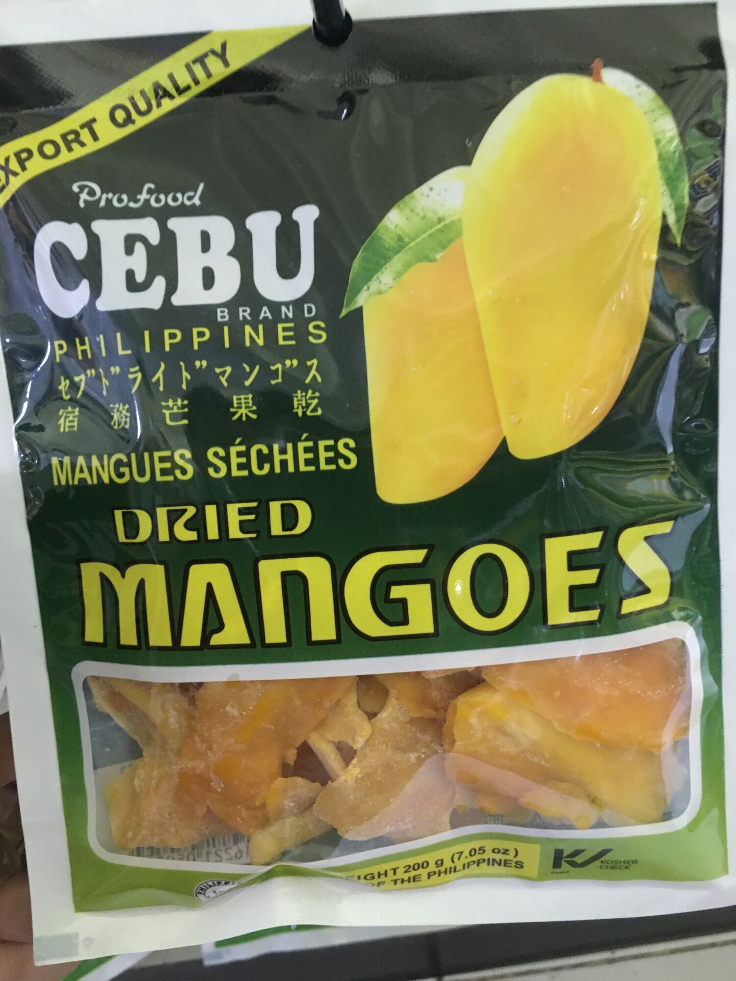 Profood Dried Mangoes 200g Cebu delicacy pasalubong | Lazada PH