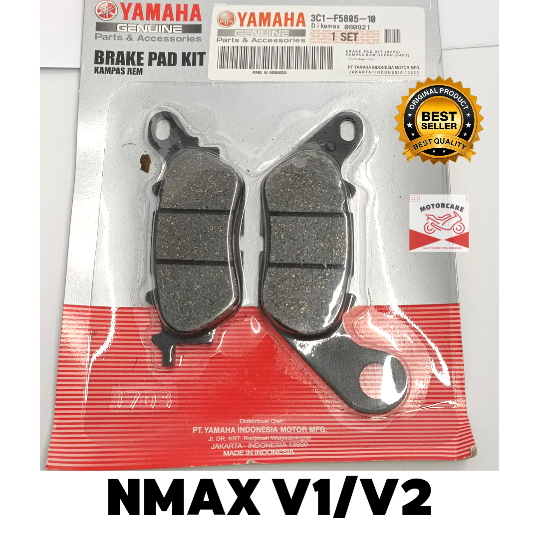 Yamaha NMAX V1andV2 Rear brake pad 3c1 original yamaha Lazada PH