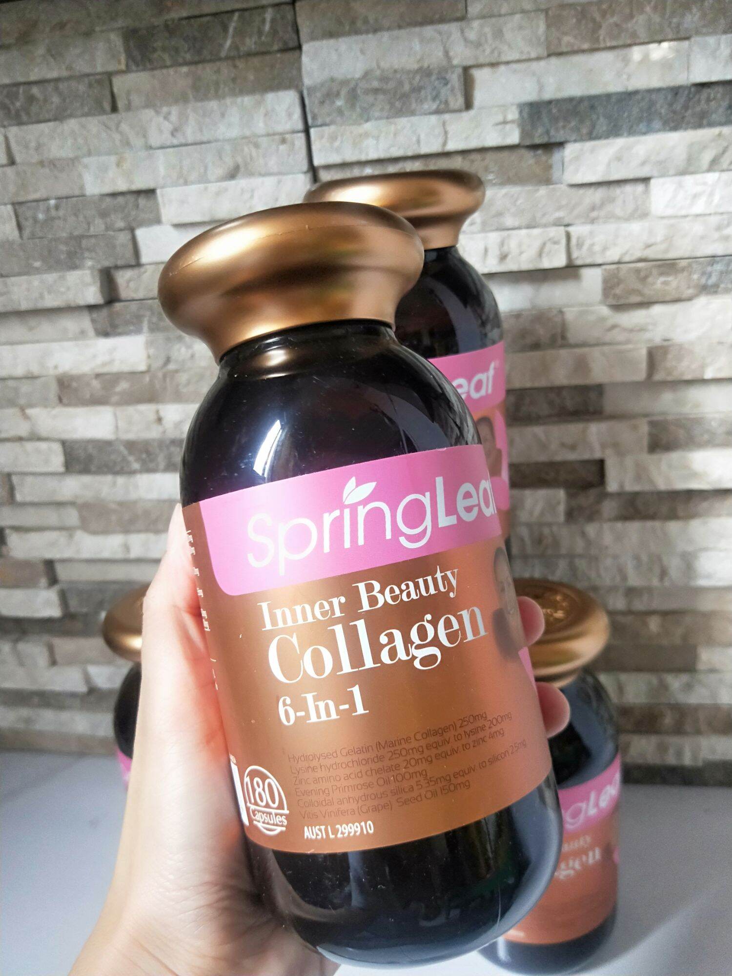 SpringLeaf Inner Beauty Collagen 6-in-1 180 capsules | Lazada PH
