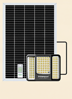 intelamp | Solar Courtyard Light High Power Warm Yellow 3 Color