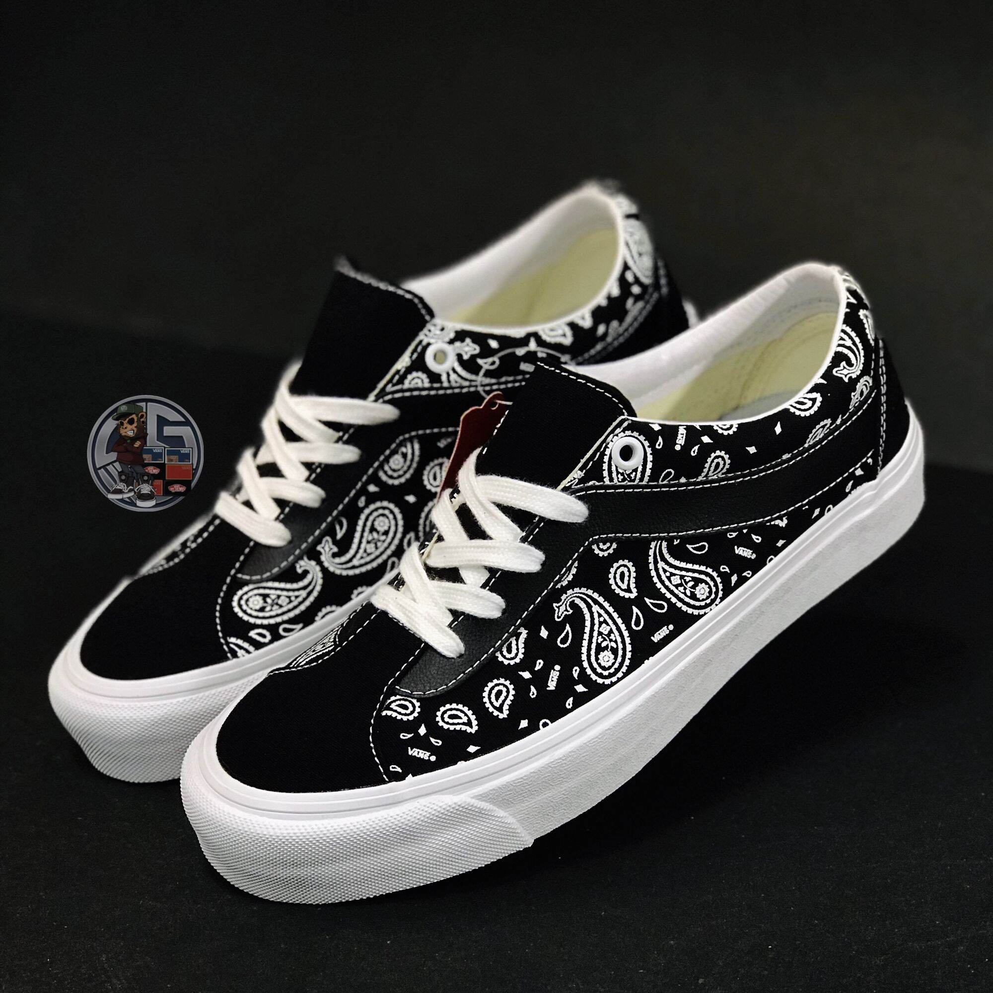 vans bold ni paisley black